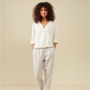 YAYA women | Women’s 3/4 sleeve V neck top | size 36